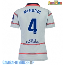 Camisa de time de futebol Atletico Madrid Rodrigo Mendoza #4 Replicas 3º Equipamento Feminina 2026-27 Manga Curta